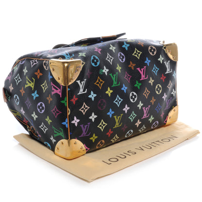 Louis Vuitton Monogram Multicolor Speedy 30 Black 4 of 9