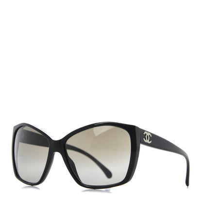 Chanel Acetate CC Sunglasses 5203 Black 1 of 8