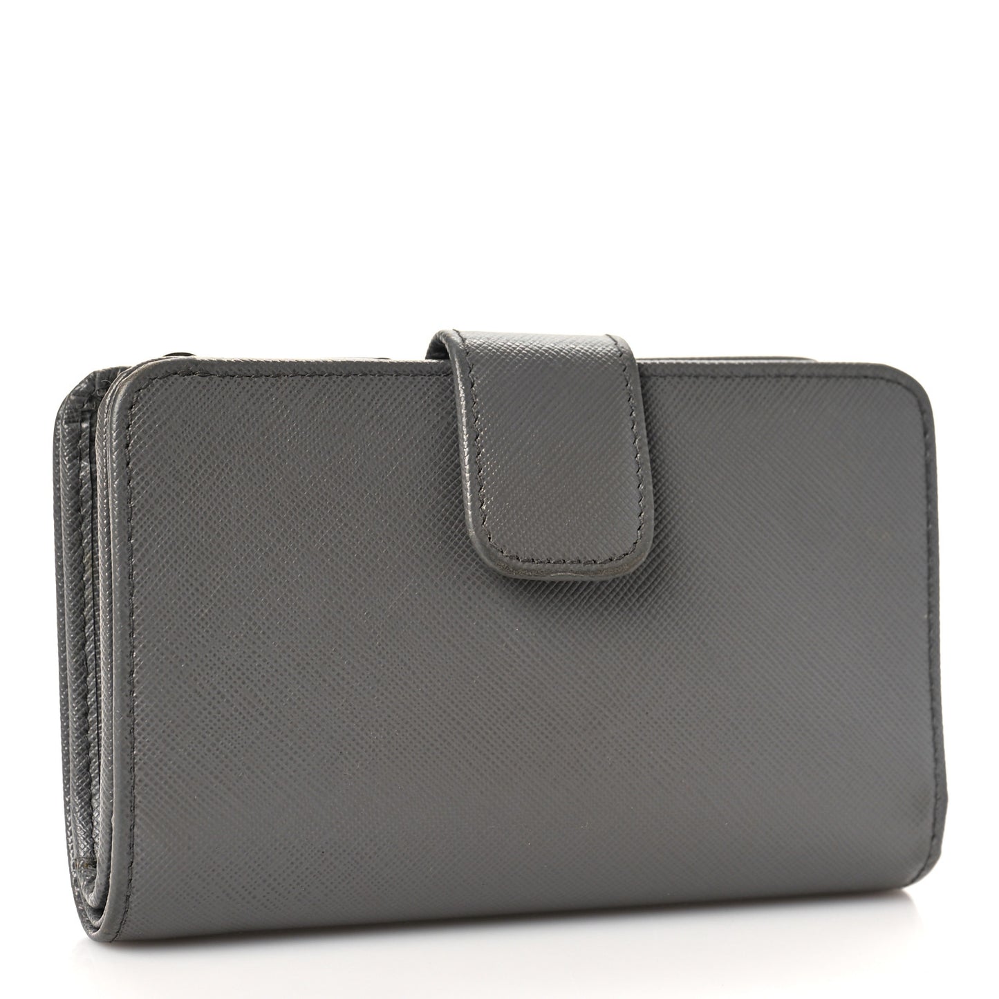Saffiano Metal Compact Wallet Marmo