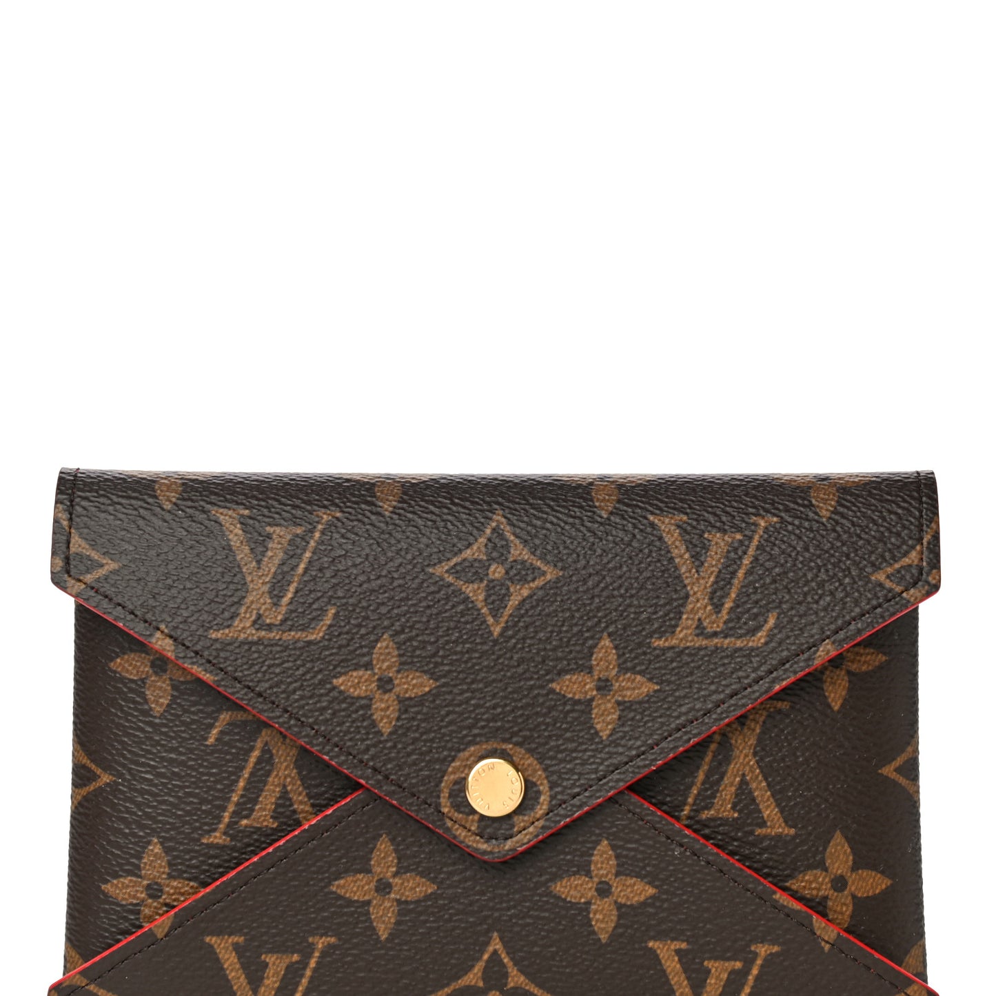 Monogram Medium Kirigami Pochette Insert Coquelicot