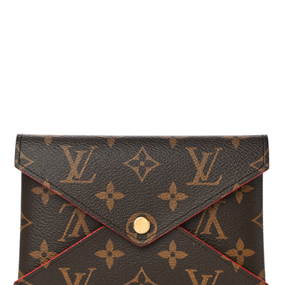 Louis Vuitton Monogram Medium Kirigami Pochette Insert Coquelicot 7 of 9