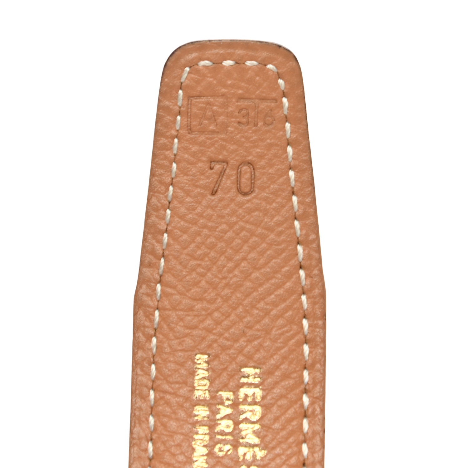 Hermes Box Epsom 24mm Mini Constance H Belt 70 Black Gold 6 of 7