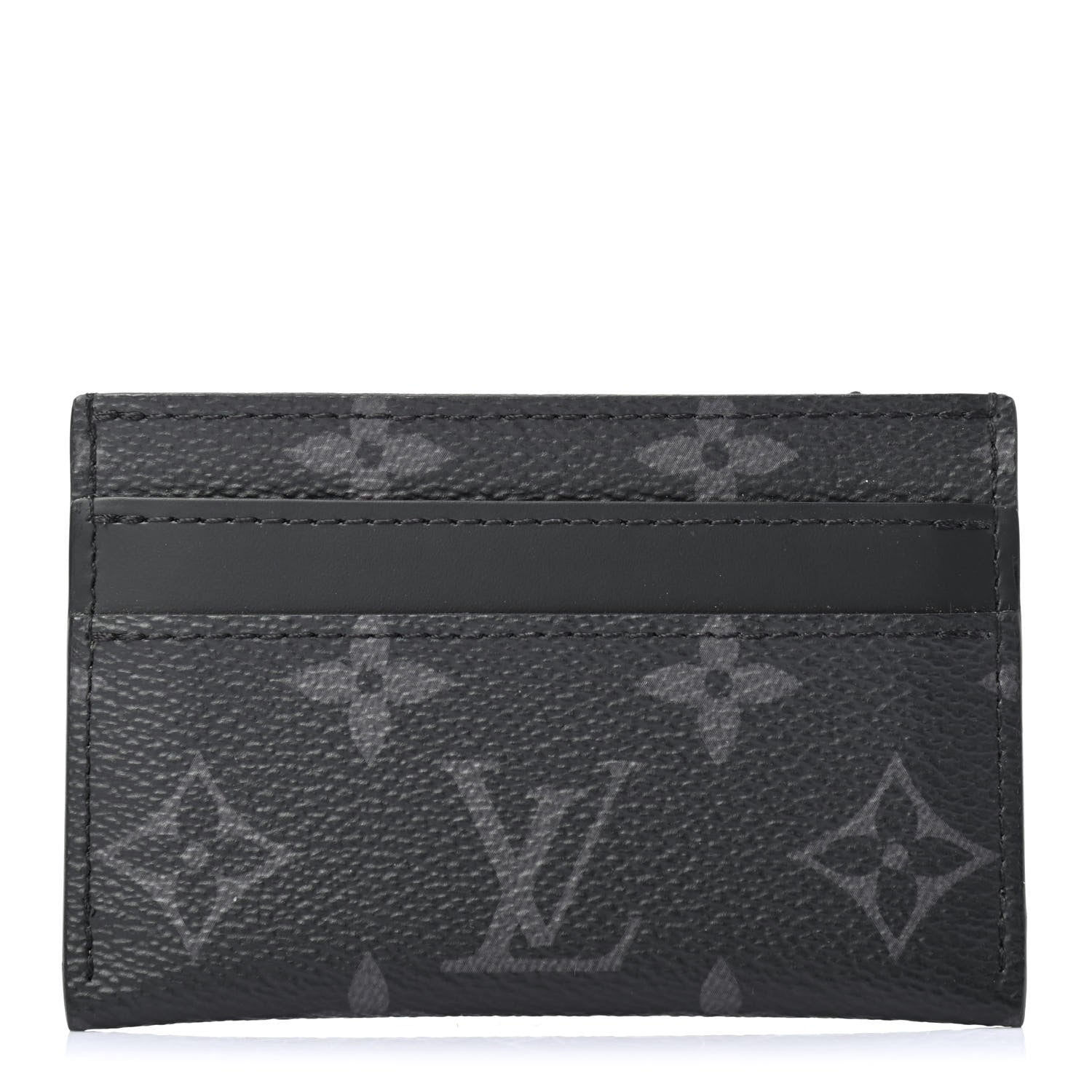 Louis Vuitton Monogram Eclipse Porte-Cartes Double Card Holder 1 of 4