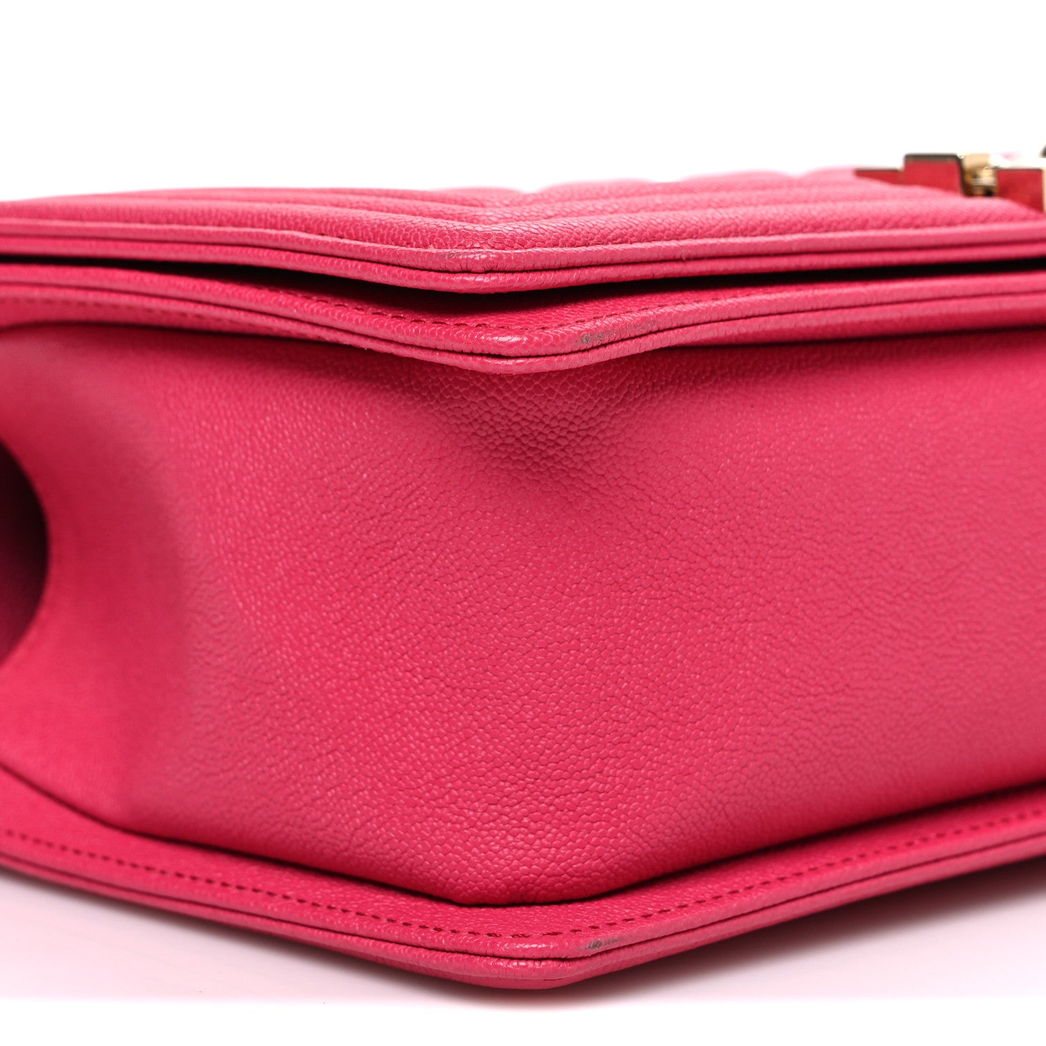 Chanel Caviar Quilted Medium Boy Flap Pink 9 of 12