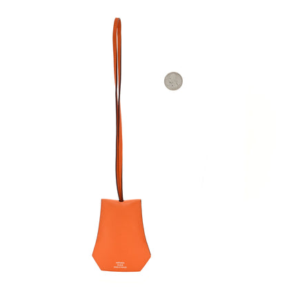 Hermes Swift Clochette Long Necklace Orange 2 of 3