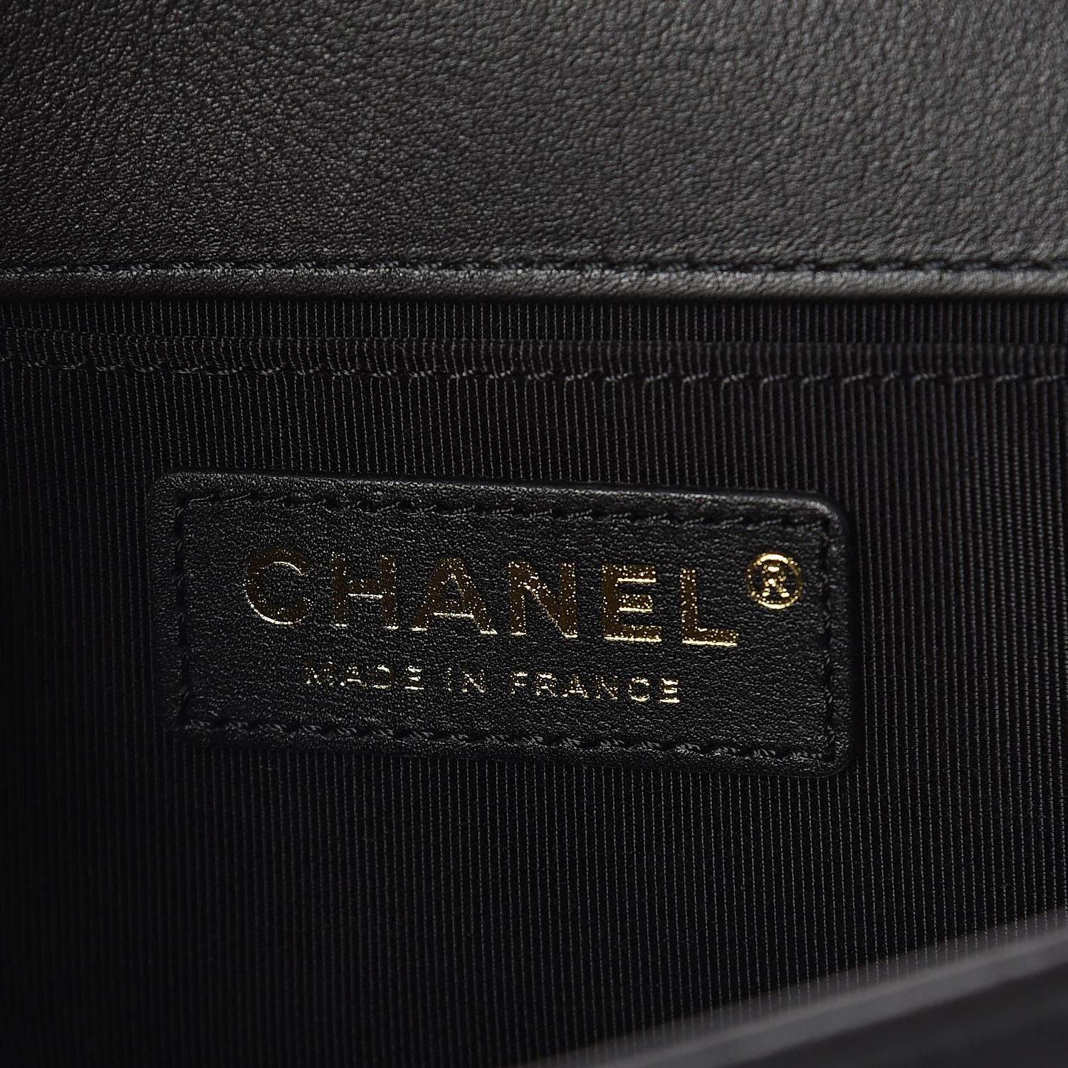 Chanel Lambskin Quilted Medium Boy Flap Black 6 of 10