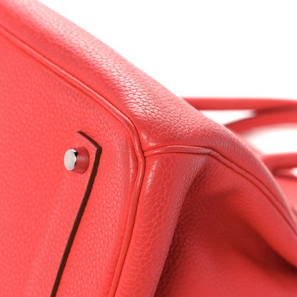Hermes Taurillon Clemence Birkin 35 Rose Jaipur 9 of 14