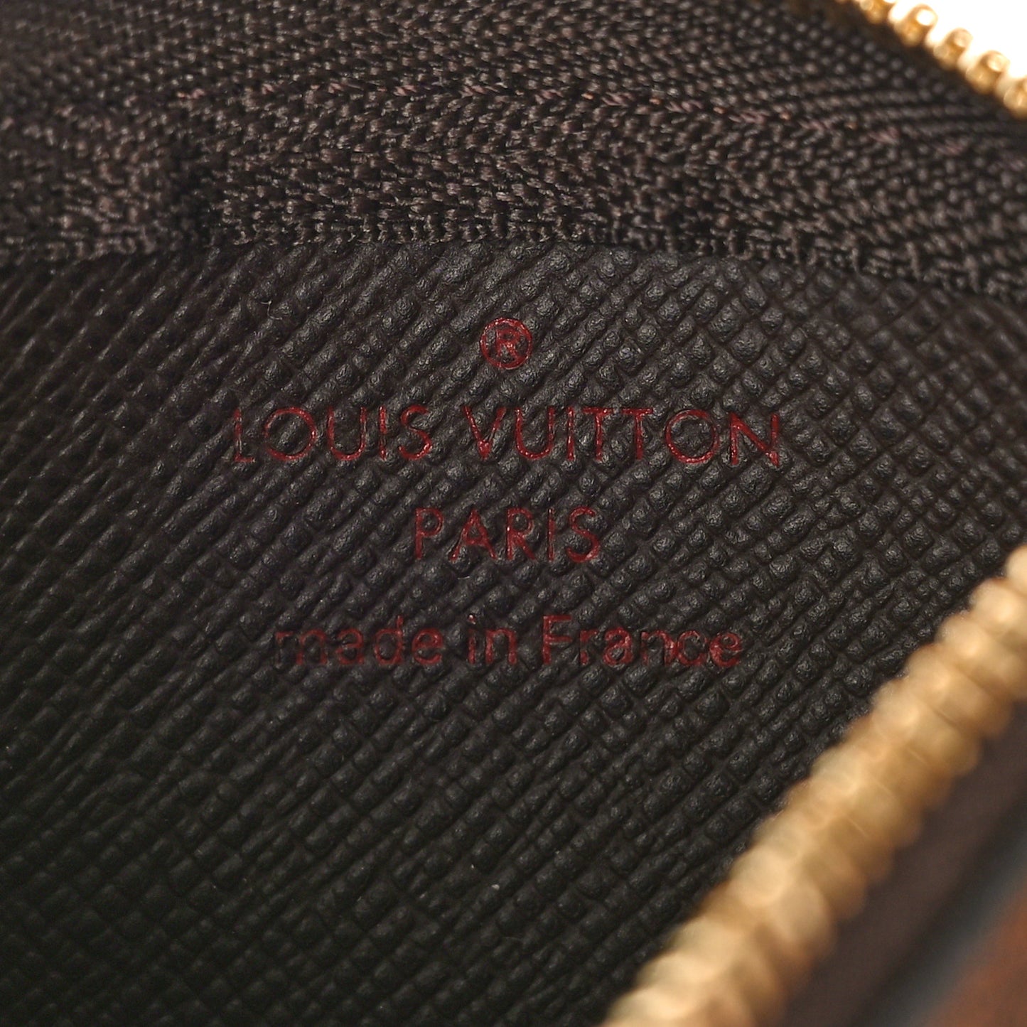 Damier Ebene Key Pouch