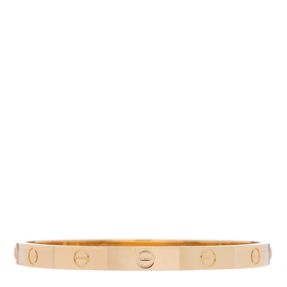 Cartier 18K Yellow Gold LOVE Bracelet 19 1 of 5