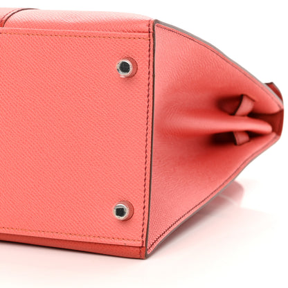 Hermes Epsom Kelly Flag Sellier 35 Corail Flamingo Pink 10 of 13
