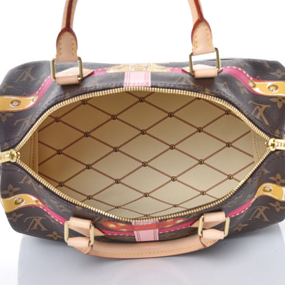 Louis Vuitton Monogram Summer Trunks Speedy Bandouliere 30 5 of 7