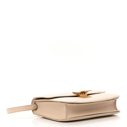 Celine Liege Calfskin Medium Classic Box Flap Bag Powder 4 of 13