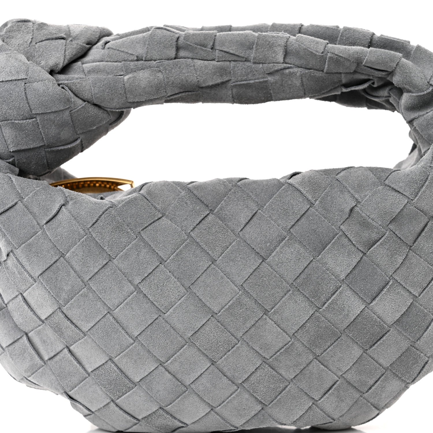 Bottega Veneta Suede Intrecciato Mini Jodie Thunder 8 of 11
