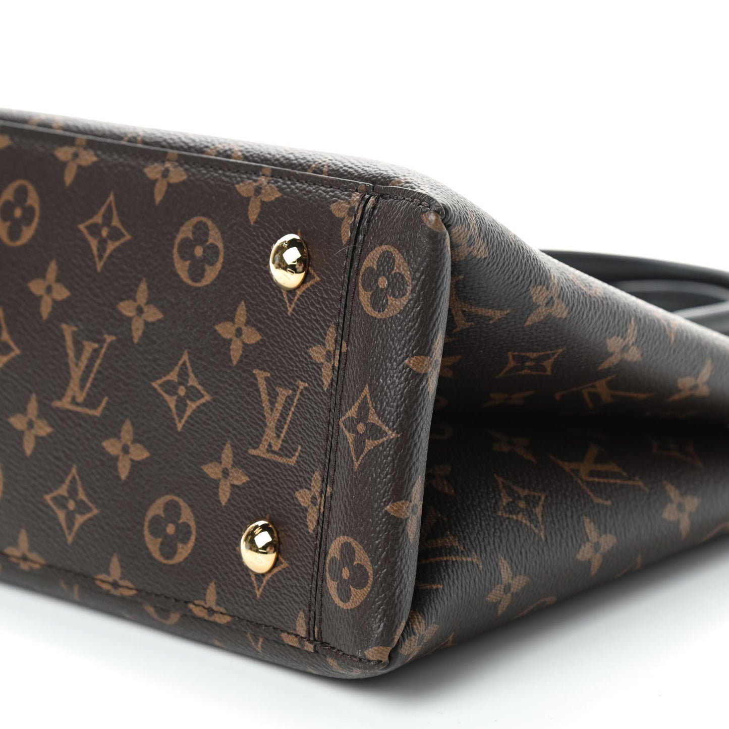 Monogram Flower Tote Black