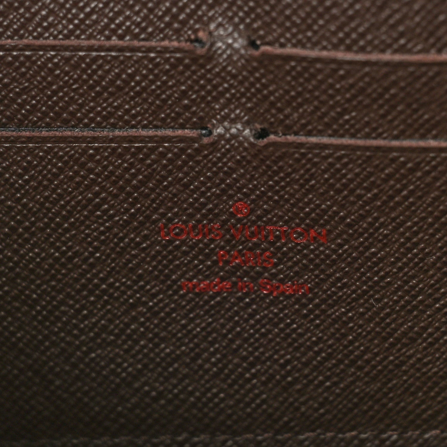 Louis Vuitton Damier Ebene Zippy Wallet 6 of 7