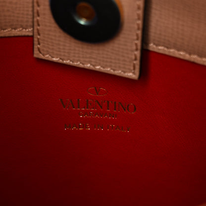 Valentino Garavani Vitello Small Rockstud Alcove Top-Handle Bag Rose Cannelle 5 of 7