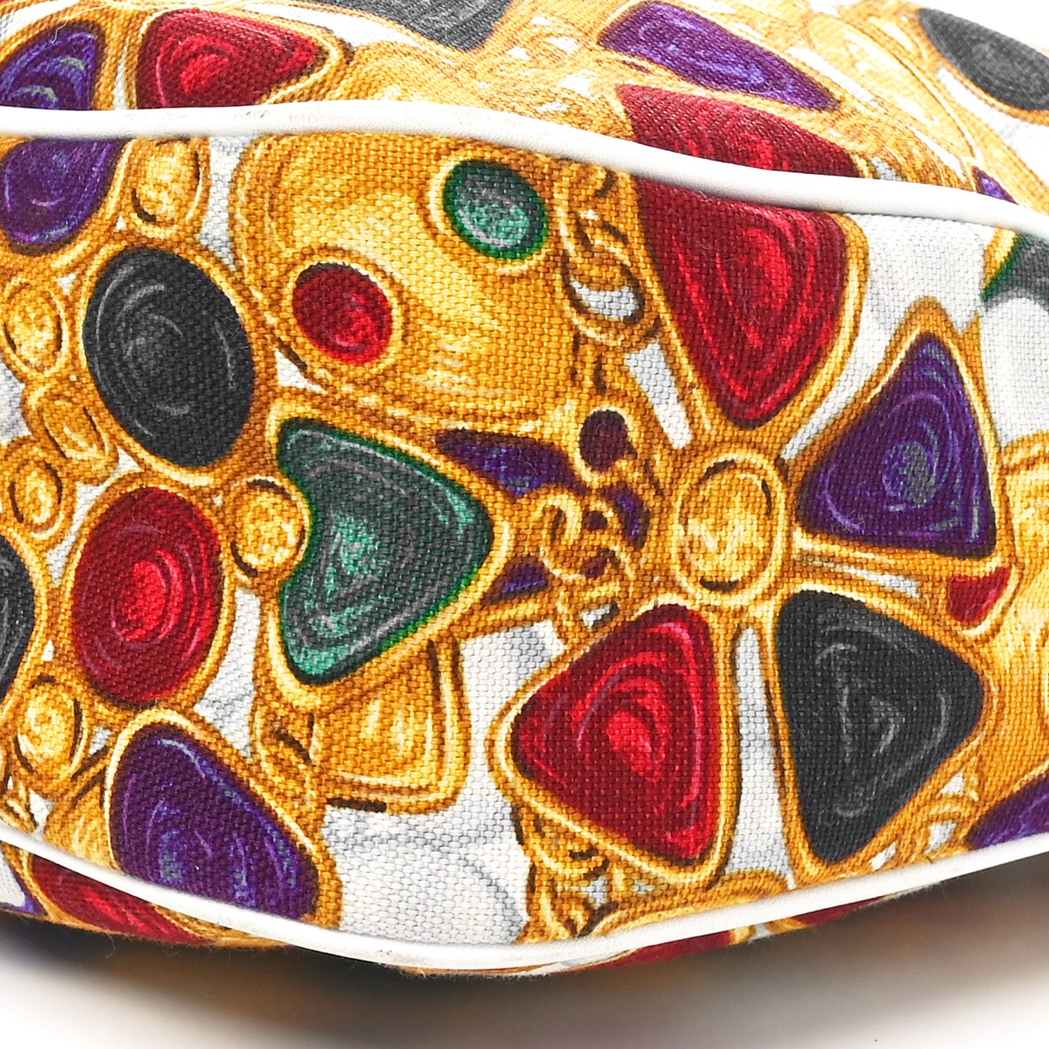 Chanel Canvas Gripoix Print Shoulder Bag Multicolor 11 of 11