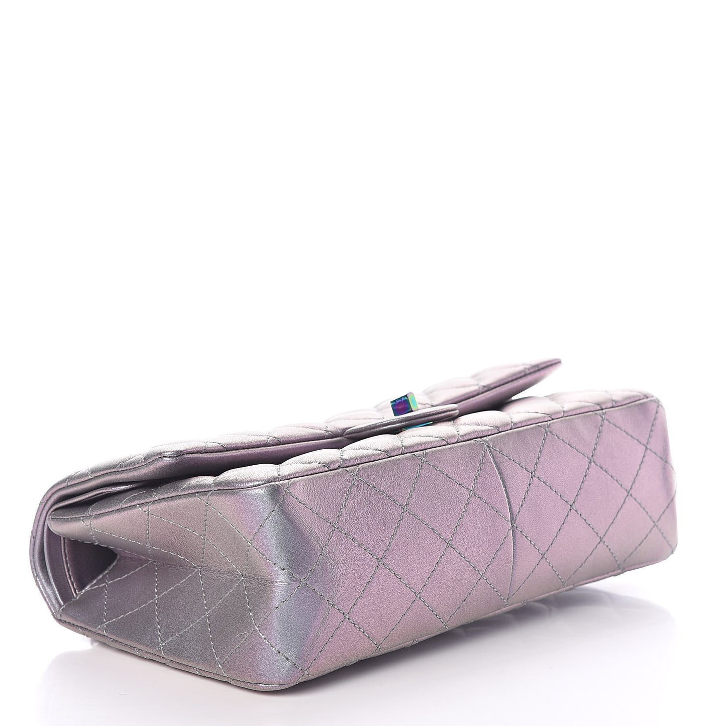 Iridescent Lambskin Quilted 2.55 Reissue 226 Flap Light Purple