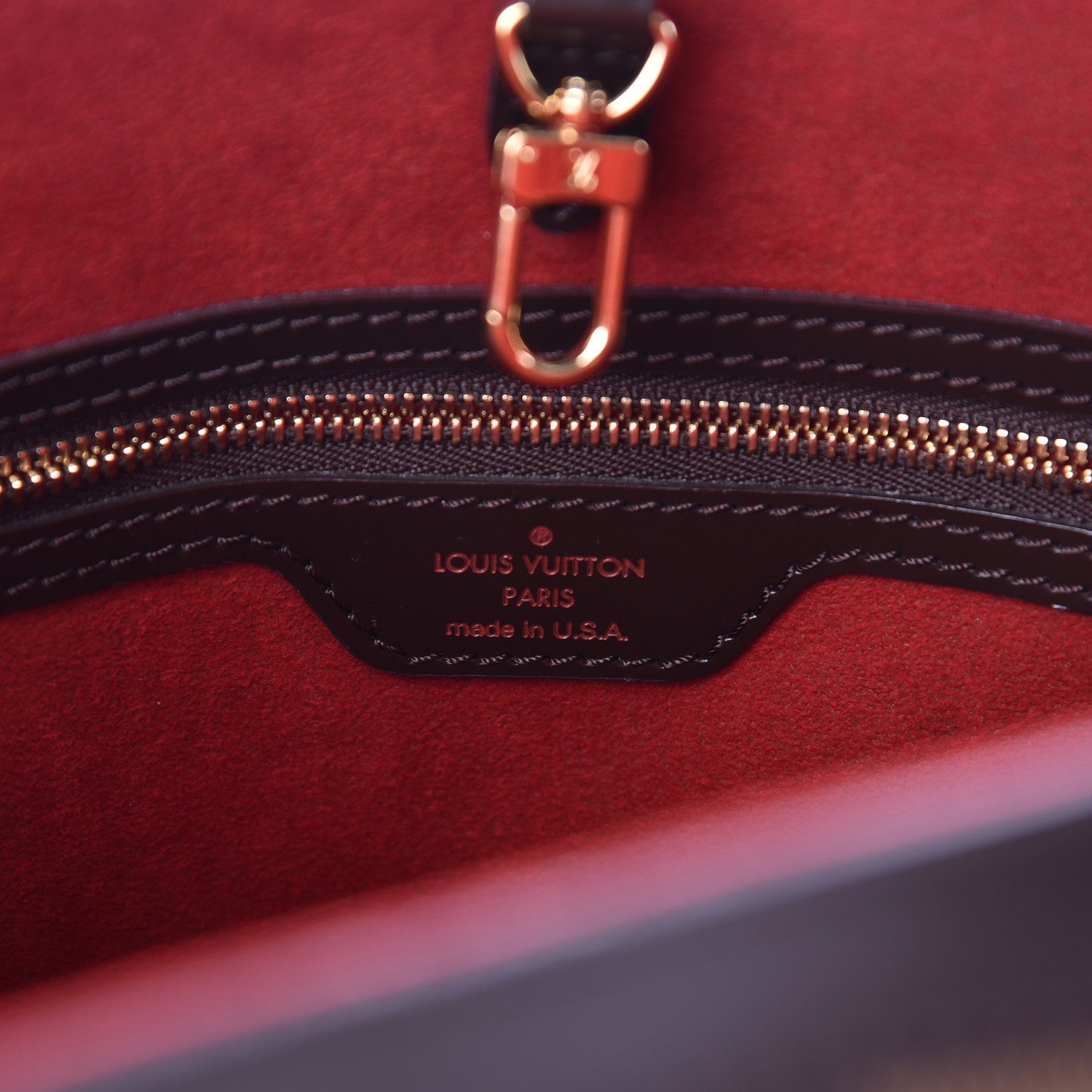Louis Vuitton Damier Ebene Hampstead PM 6 of 8