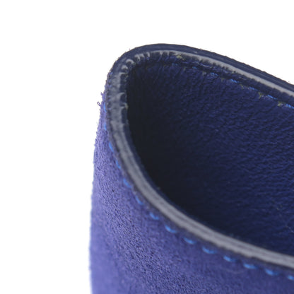 Celine Smooth Calfskin Suede Medium Tri-color Trapeze Indigo 18 of 18