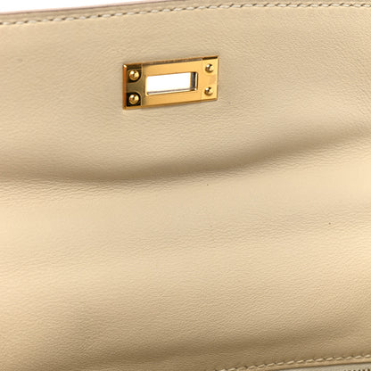 Hermes Swift Kelly Retourne 25 Craie 15 of 20
