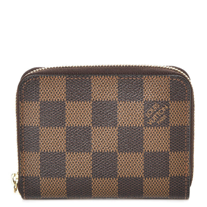 Louis Vuitton Damier Ebene Zippy Coin Purse 1 of 8