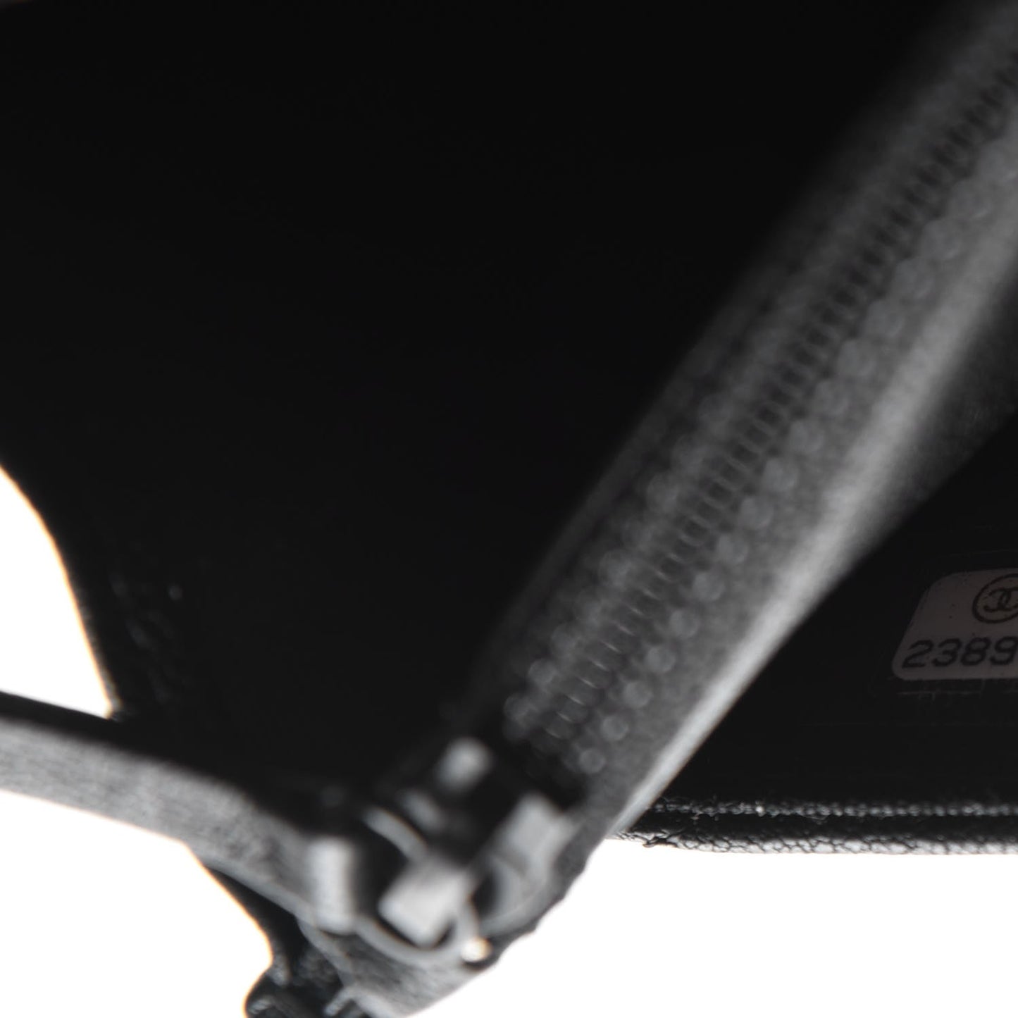 Sheepskin Chevron Reissue Wallet On Chain WOC So Black