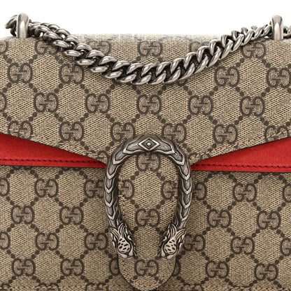 Gucci GG Supreme Monogram Mini Dionysus Shoulder Bag Hibiscus Red 8 of 11