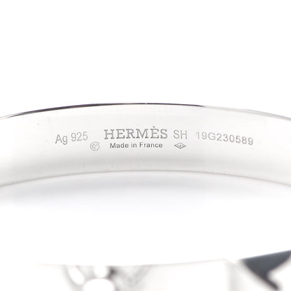 Hermes Sterling Silver PM Collier De Chien Bracelet SH 4 of 6