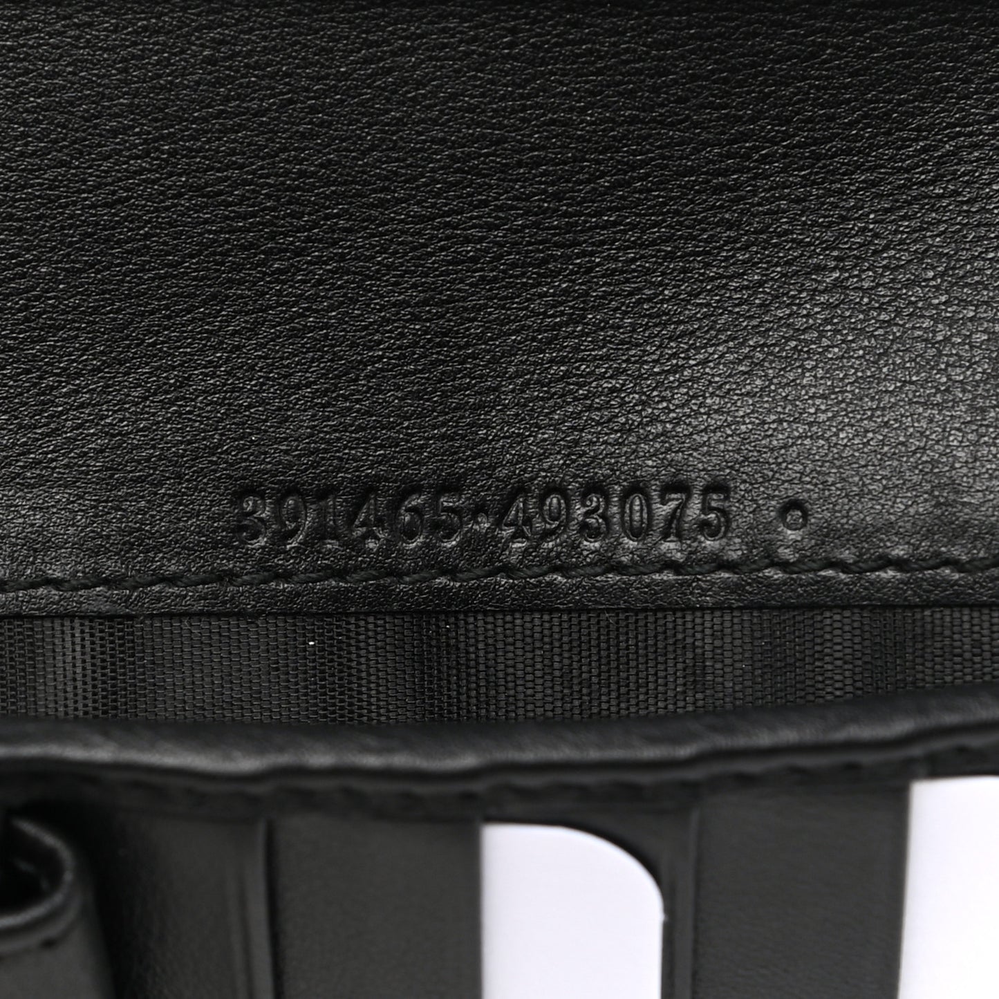 Microguccissima Large Zip Around Organizer Wallet Black
