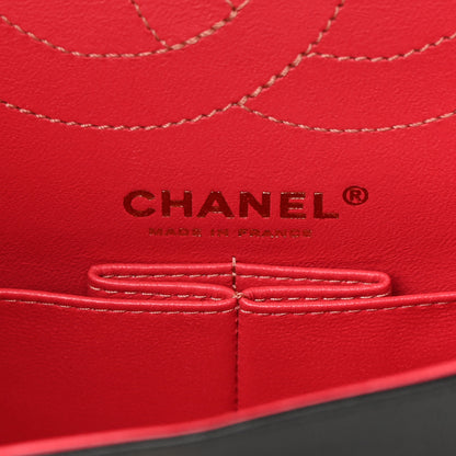 Chanel Sheepskin Chevron Quilted 2.55 Reissue 225 Flap Black 6 of 14