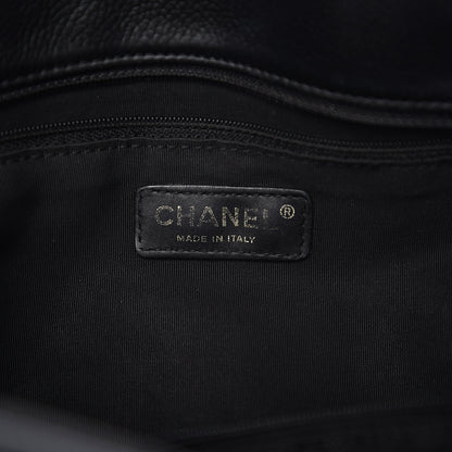 Chanel Calfskin Cerf Executive Shopper Tote Black 5 of 8