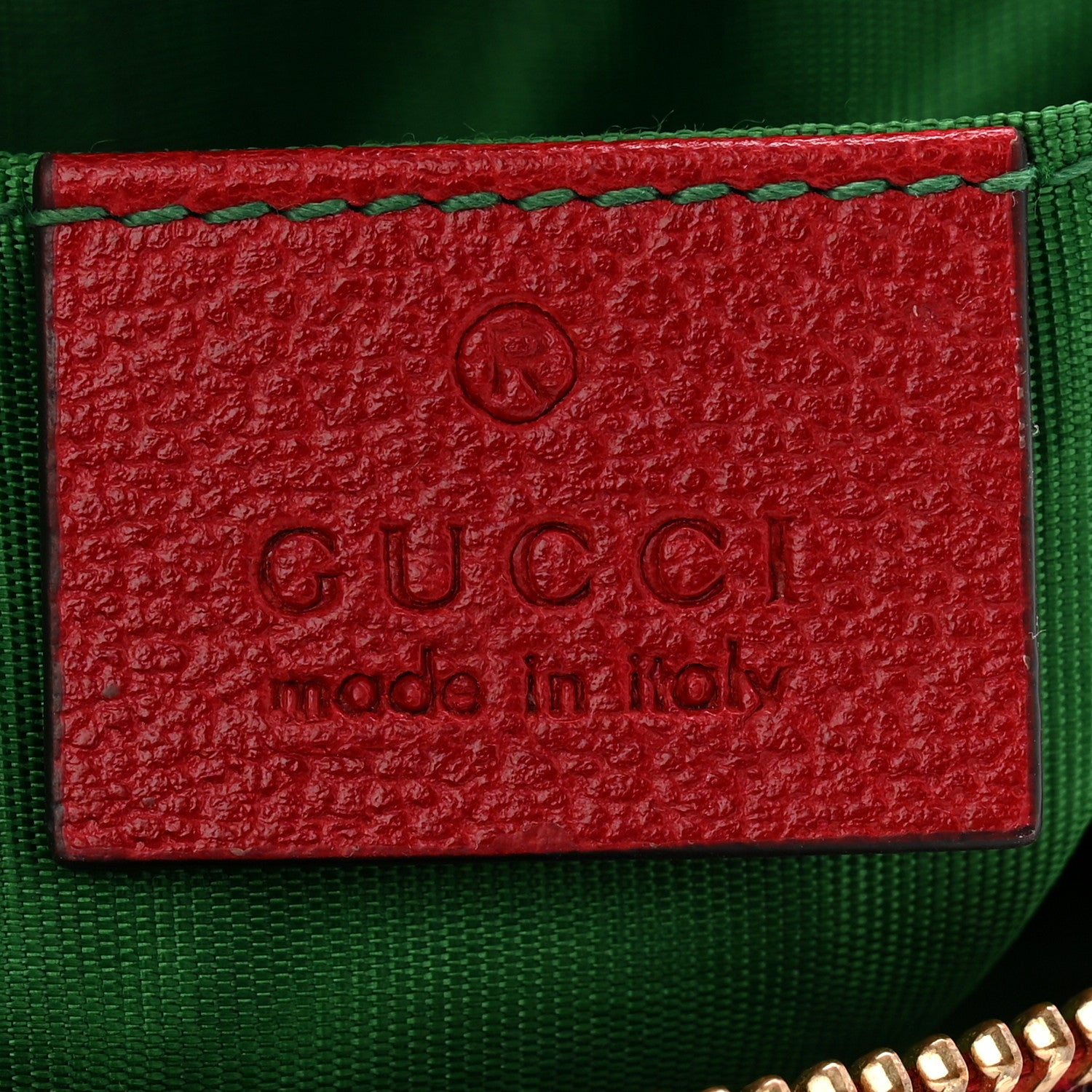 Gucci Soft GG Supreme Monogram Calfskin Small Ophidia Cosmetic Case Beige Ebony Hibiscus Red 6 of 7
