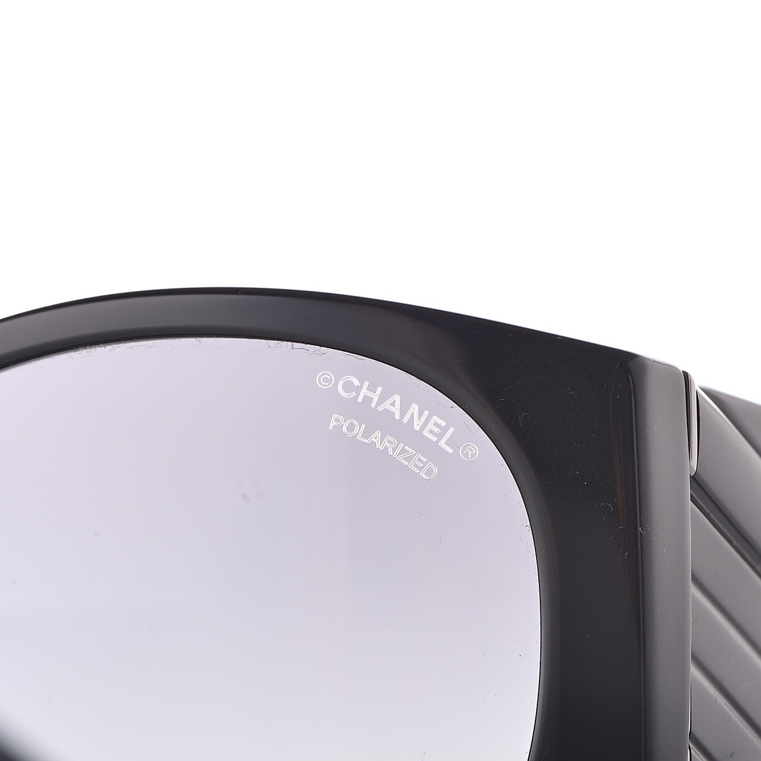 Chanel Oval Sunglasses 5411-A Black 7 of 9