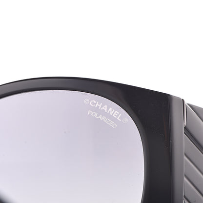 Chanel Oval Sunglasses 5411-A Black 7 of 9