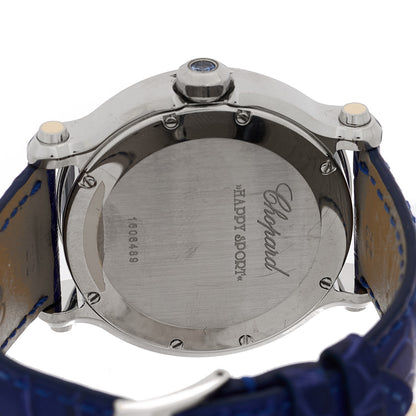 Chopard Stainless Steel Alligator 5 Diamond 42mm Happy Sport Quartz Watch 4 of 4