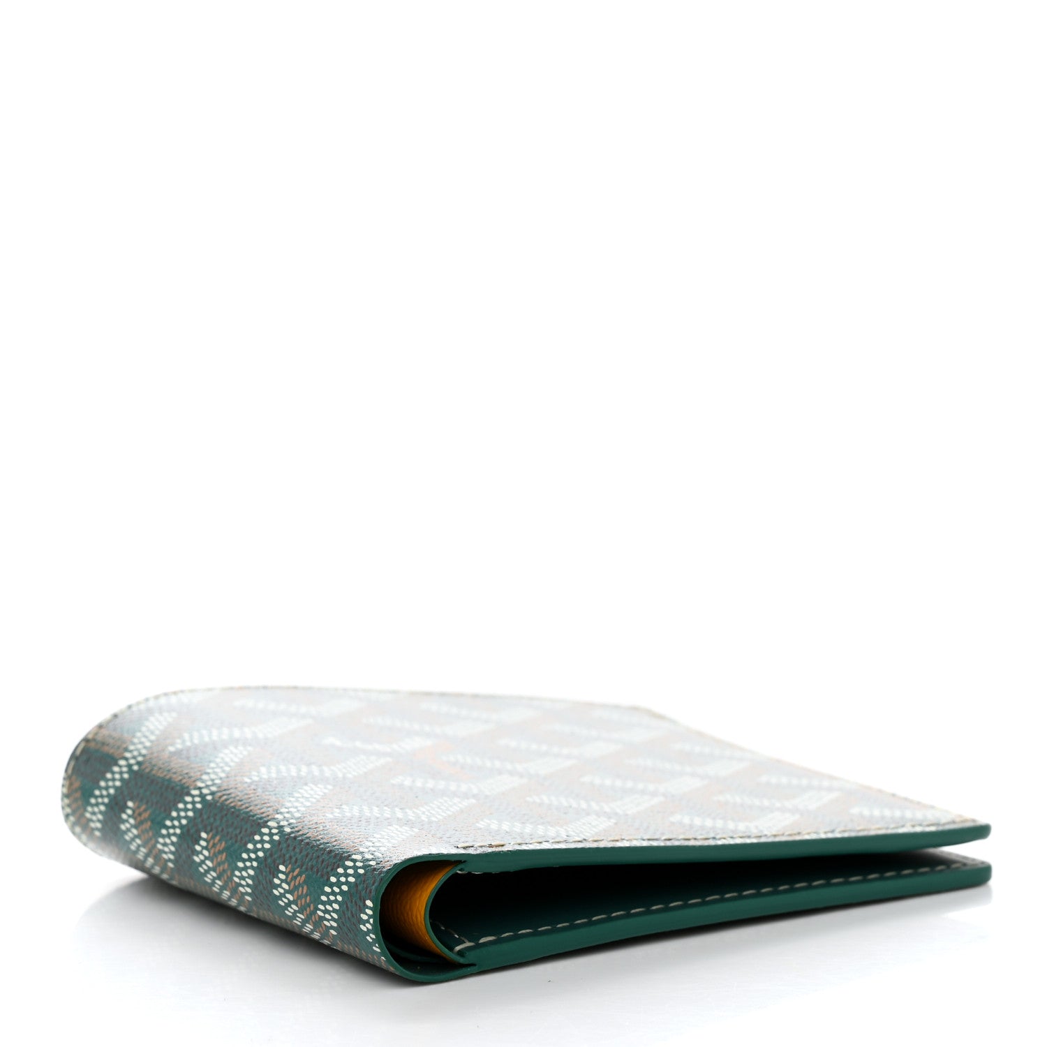Goyard Goyardine Bi-Fold Victoire PM Wallet Green 4 of 8