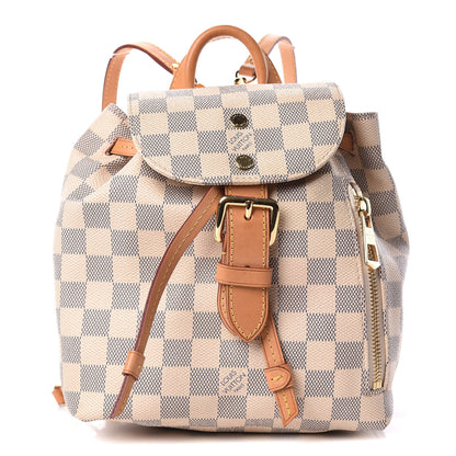 Louis Vuitton Damier Azur Sperone BB Backpack 1 of 12