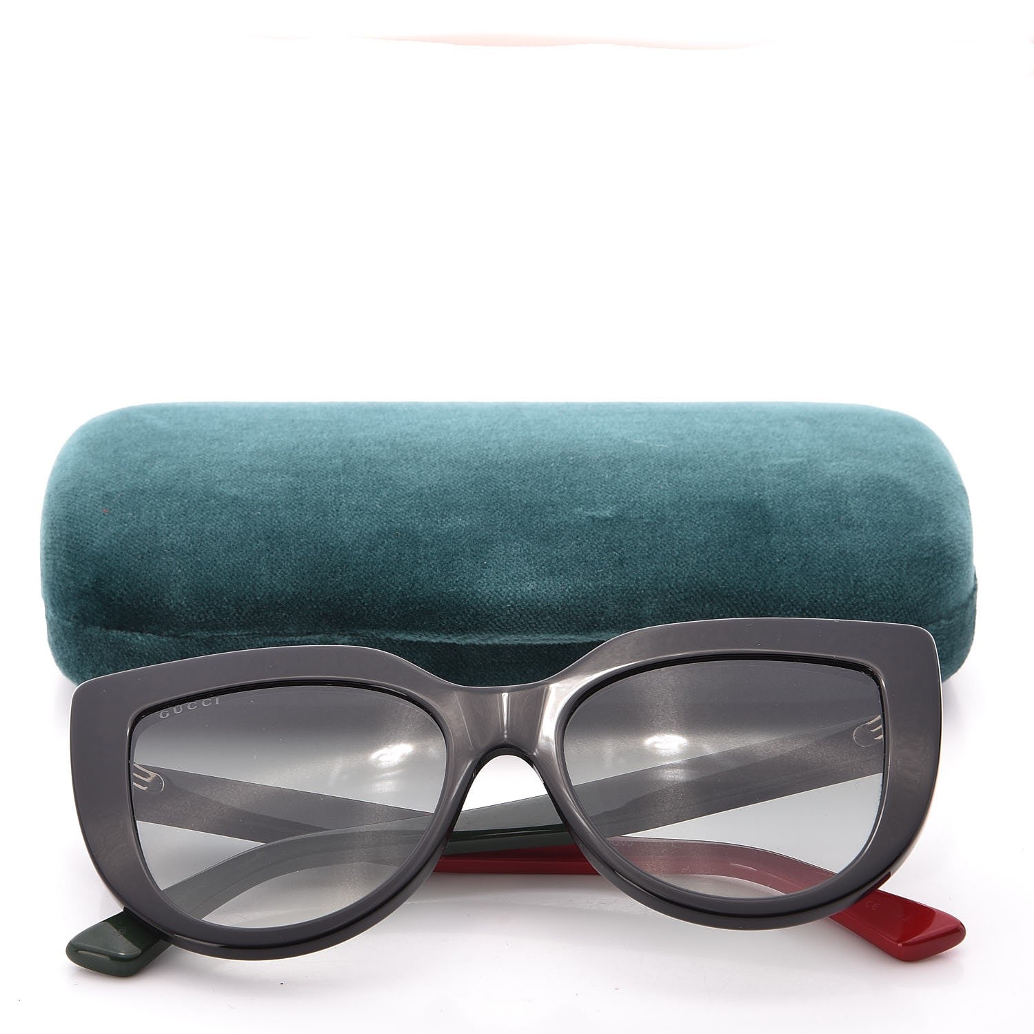 Gucci Cat Eye Sunglasses GG 0164/S Black 8 of 8