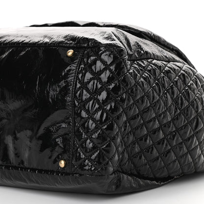 Chanel Vinyl XL Rock and Chain Flap Black 10 of 10