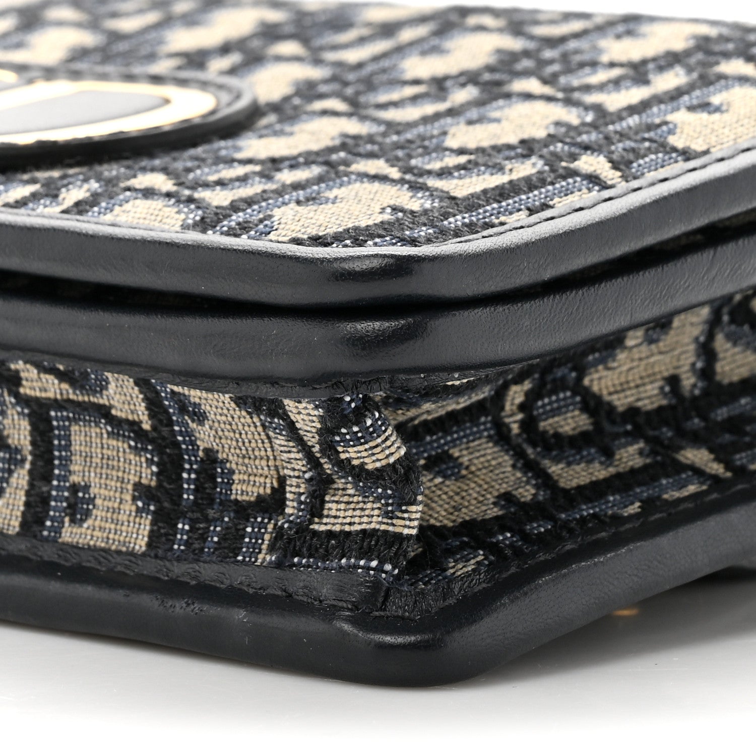 Christian Dior Oblique 30 Montaigne 2-In-1 Pouch Blue 9 of 11