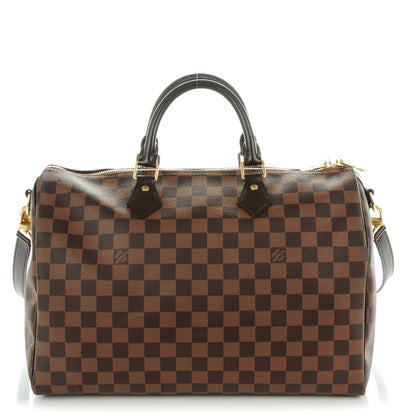 Louis Vuitton Damier Ebene Speedy Bandouliere 35 1 of 8
