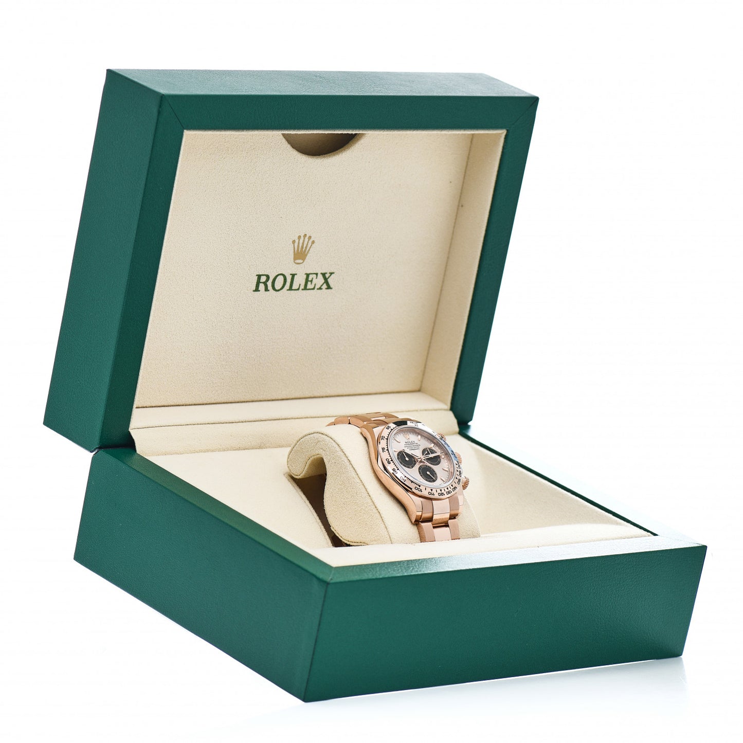 18K Everose Gold 40mm Oyster Perpetual Cosmograph Daytona Watch Sundust Black 116505