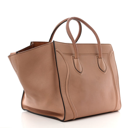 Celine Supple Calfskin Medium Phantom Luggage Flesh 3 of 12