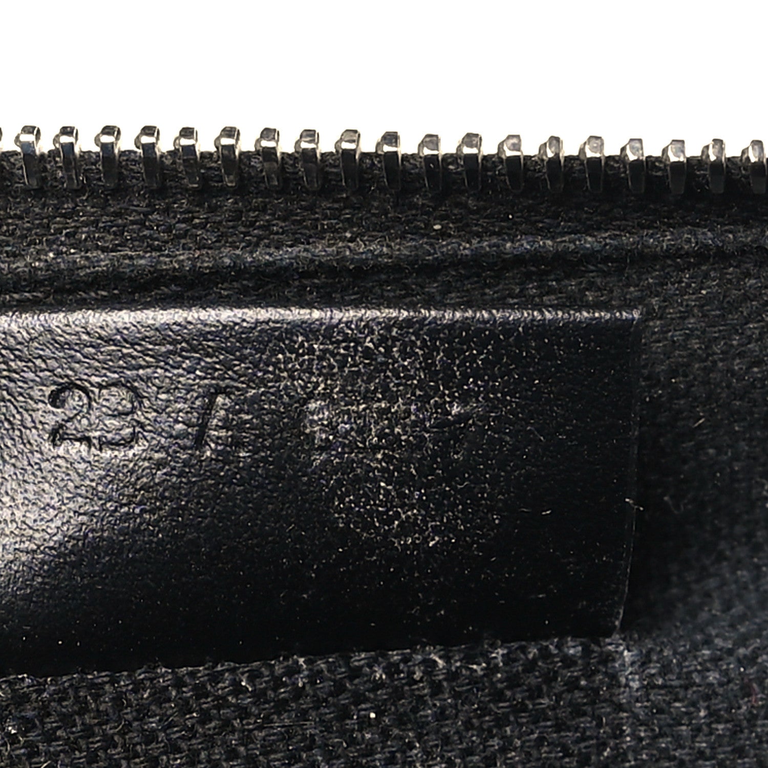 Givenchy Smooth Calfskin Graffiti Paint Logo Pouch Black 7 of 9