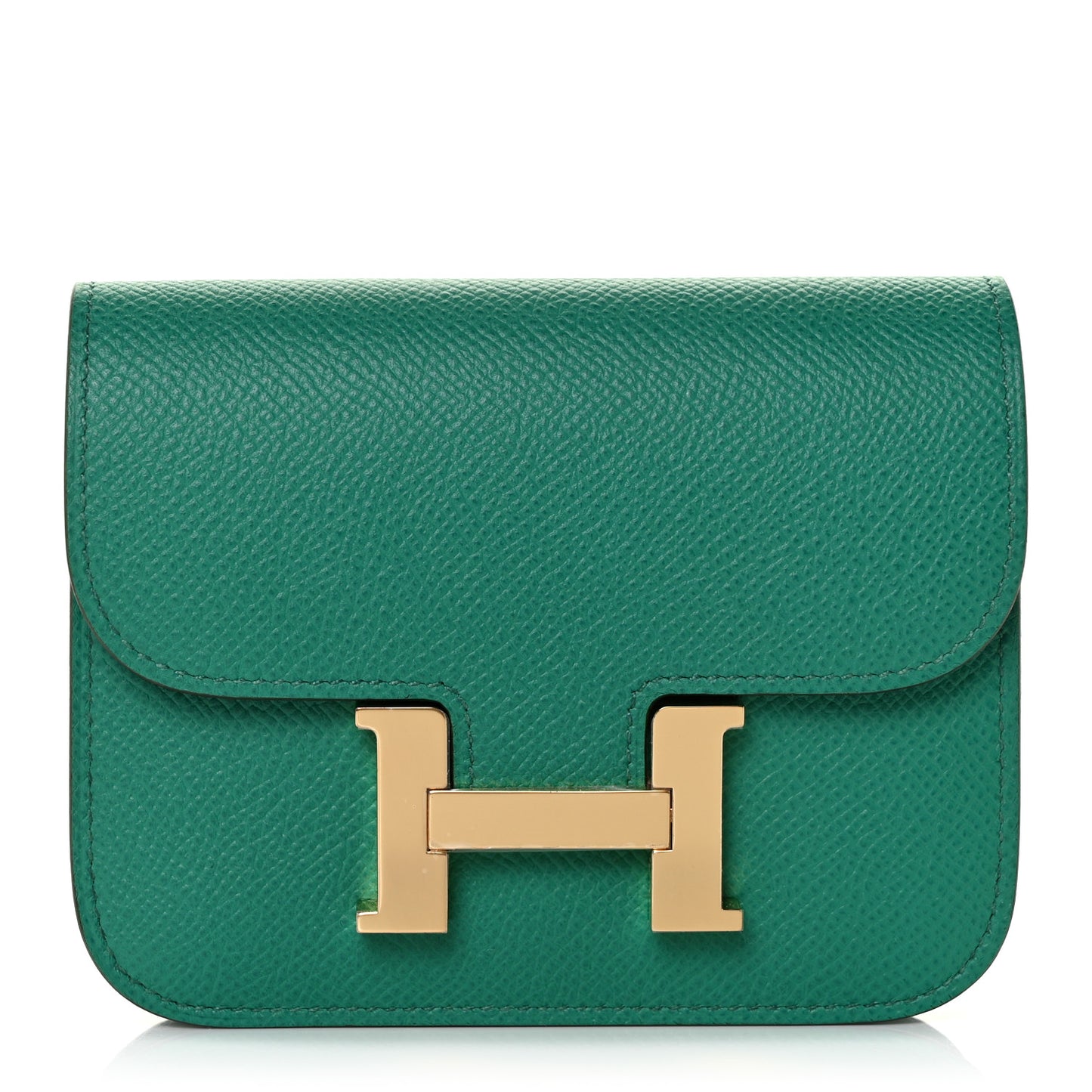 Epsom Constance Slim Wallet Vert Jade