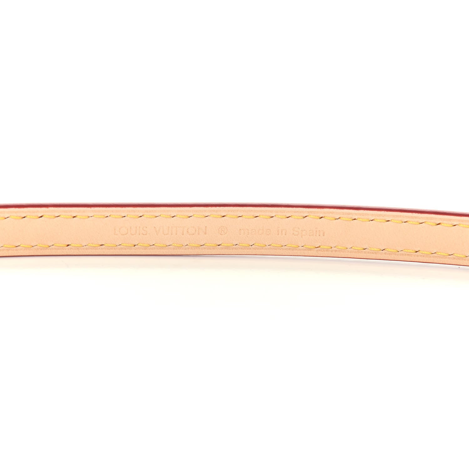 Louis Vuitton Vachetta 16mm Long Shoulder Strap 3 of 4