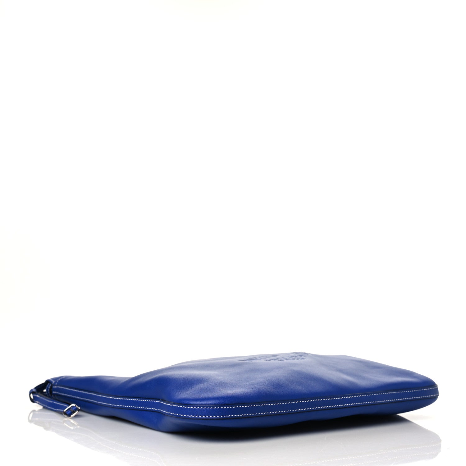 Hermes Cheri Calfskin Bridado Backpack Bleu Electrique 3 of 8