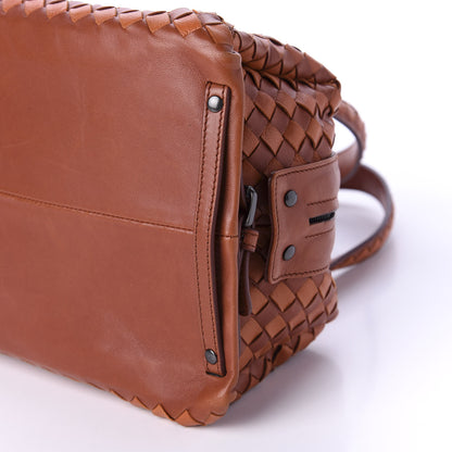 Bottega Veneta Goatskin Intrecciato Woven Top Handle Bag 7 of 11