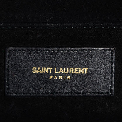 Saint Laurent Calfskin Classic Y Clutch Black 6 of 7